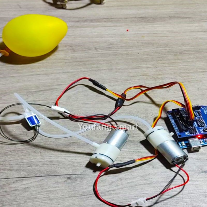 模擬呼吸バルーンインフレータブル吸盤 Arduino ロボット DIY キット UNO プログラマブル教育スターターキット