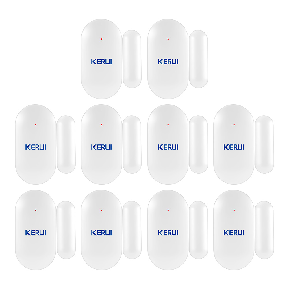 KERUI MC11 ドアセンサー 433MHz ワイヤレス窓マグネットセンサー検出器 W204 W184 ホームセキュリティ警報システム盗難盗難