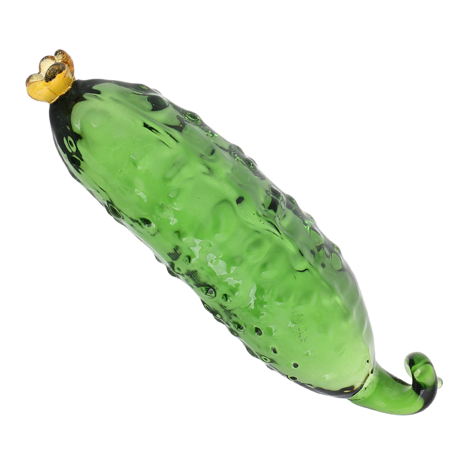 ガラスキュウリデスクトップシミュレーション装飾リアルなテーブルディスプレイ人工野菜飾りリビングルームダイニングテーブル用