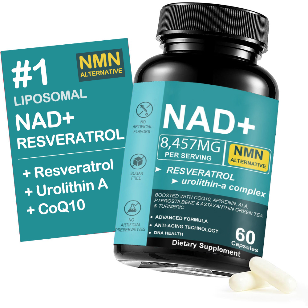 レスベラトロールを含む NAD サプリメント - 女性のための 8457mg NMN サプリメント代替リポソーム緑茶