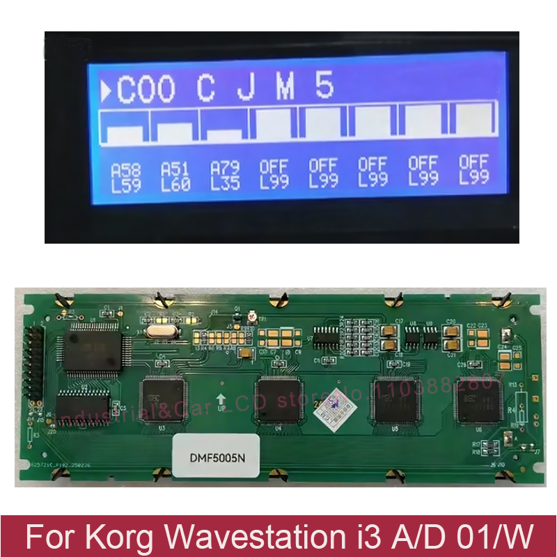 互換性のある新しい Lcd 表示画面コルグ Wavestation i3 A/D 01/W FD O1/W 01W FD LCD 表示画面モニター