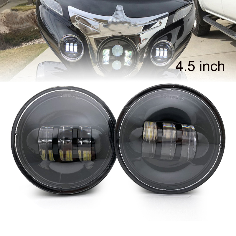 4.5 インチ 30 ワットインチ LED フォグランプ 4-1/2 ''4.5 インチオートバイ LED ヘッドライトオートバイ FLHRC ロードキングクラシック