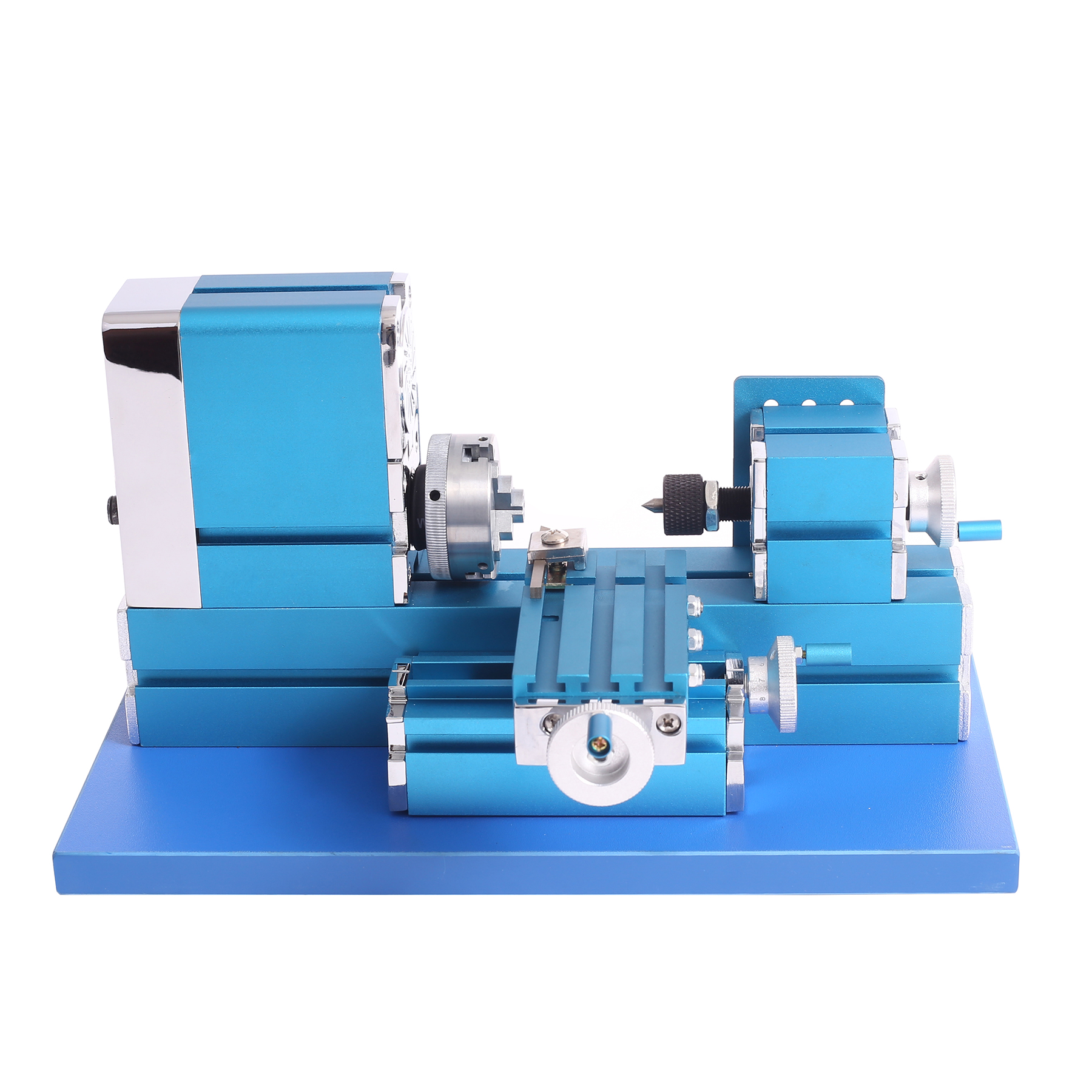 ミニ金属旋盤 36 ワット CNC DIY 木工旋盤機 20000RPM フライスベンチトップデジタル旋盤教育模型製作
