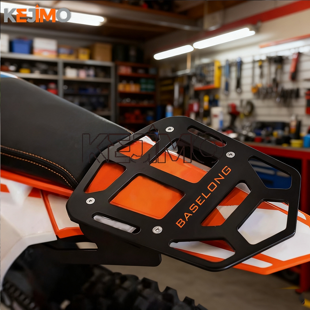オートバイ部品 KTM 350 500 EXC-F 350/500 2018 リア荷物ラックホルダーブラケットトップケースマウントプレート EXCF EXC F 2017-2019