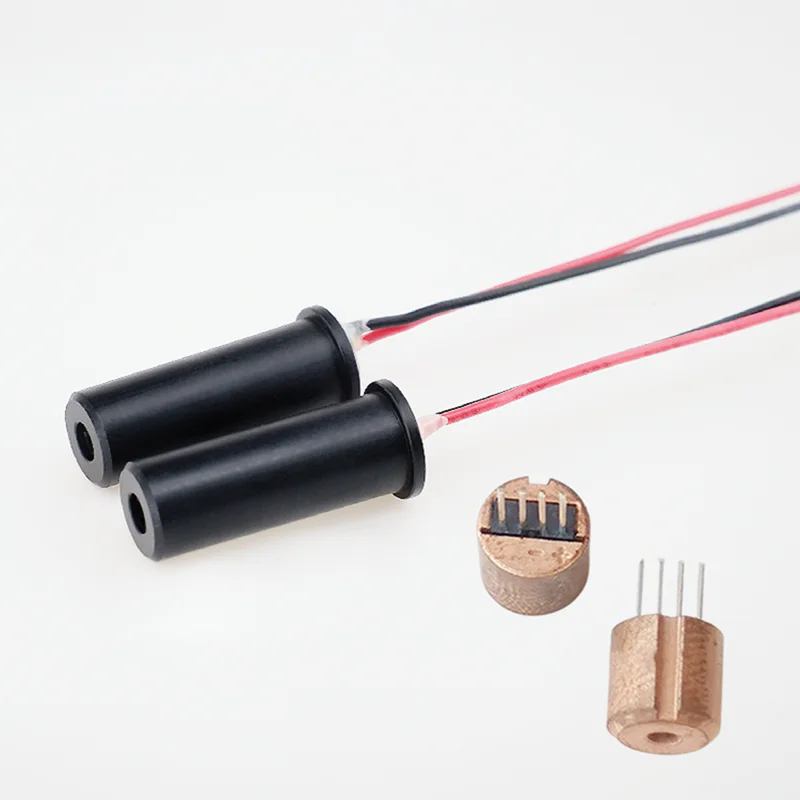 緑色レーザー ダイオード モジュール 520nm 35mW、センサー ライトおよび電子設計プロジェクト用 DIY 光学コンポーネント GH15130C8C