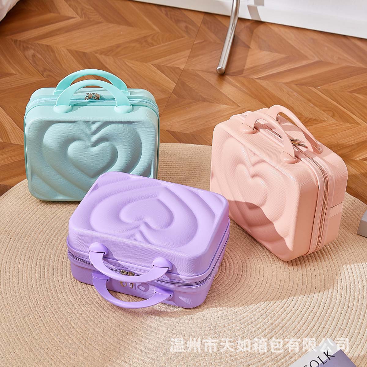 14 インチ化粧ケースミニスーツケース荷物アセンブリ固定結婚式のキャンディーボックス卸売収納ボックスギフトボックスカスタマイズ可能