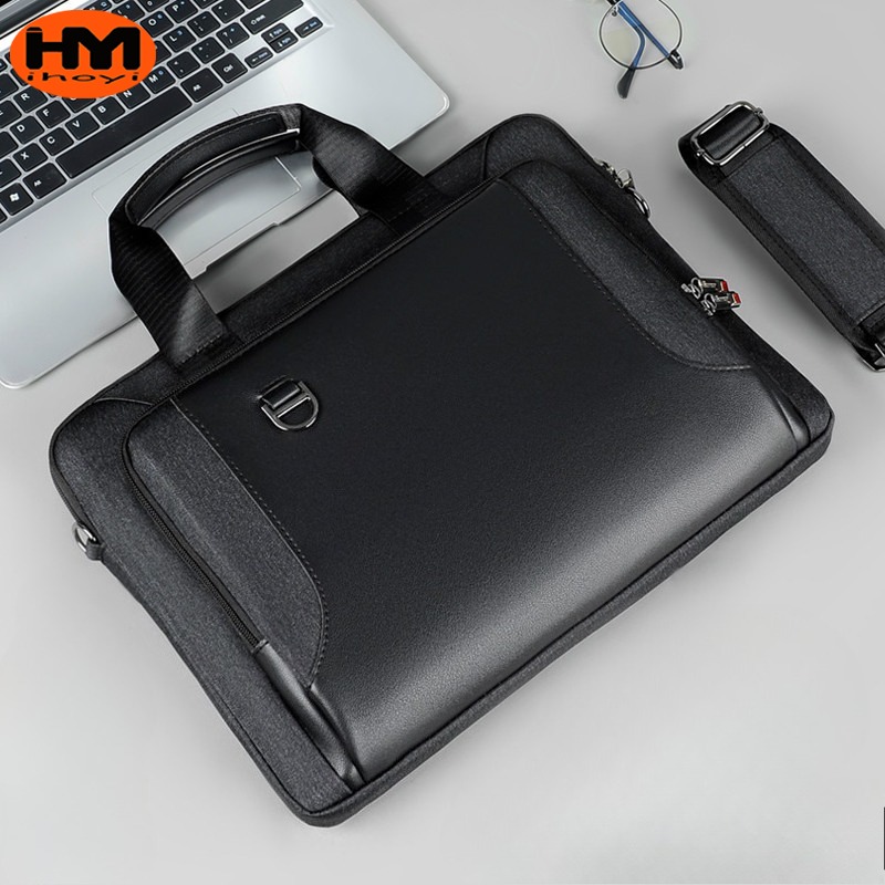 ihoyi ノートブックバッグ 15.6 インチラップトップバッグ 13.3 インチ 14 インチブリーフケースシングルショルダー 16 インチ出席コンピュータバックパック