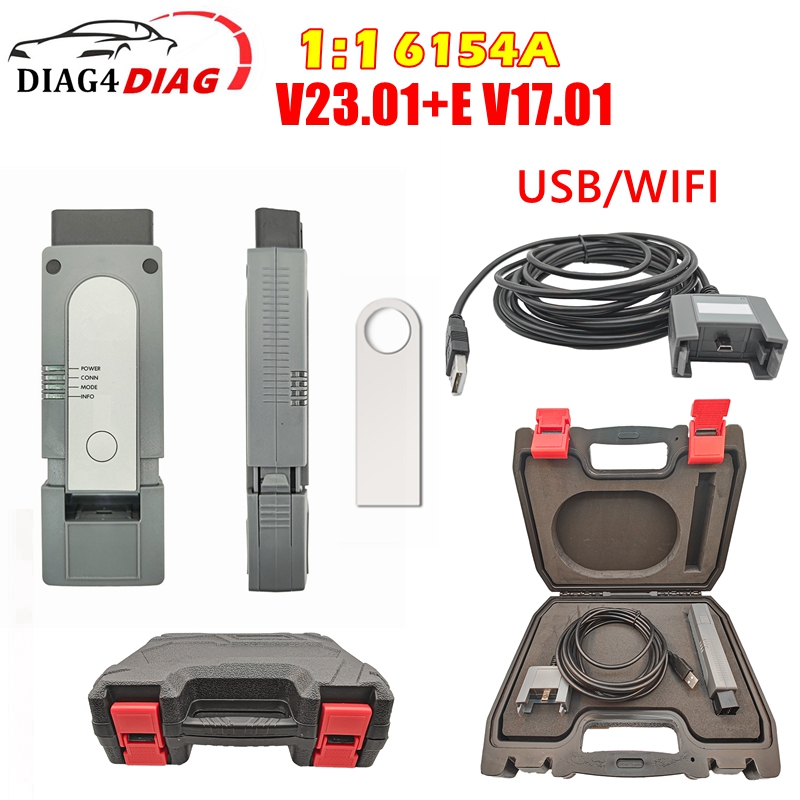 最高の 6154 スキャナ V23.01 サポート CAN FD DoIP VNCI 6154A 5054A よりも優れています 2023 年までのすべてのグループ車をカバー OBD2 診断ツール