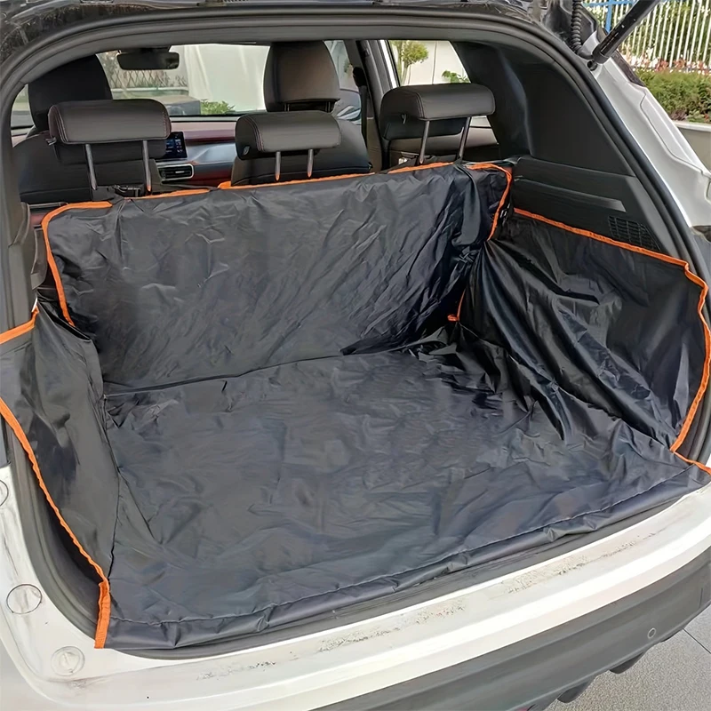 車のカーゴライナー車のペット防水防汚後部座席カバーユニバーサル SUV 取り外し可能洗えるインテリア隔離されたカーゴライナー