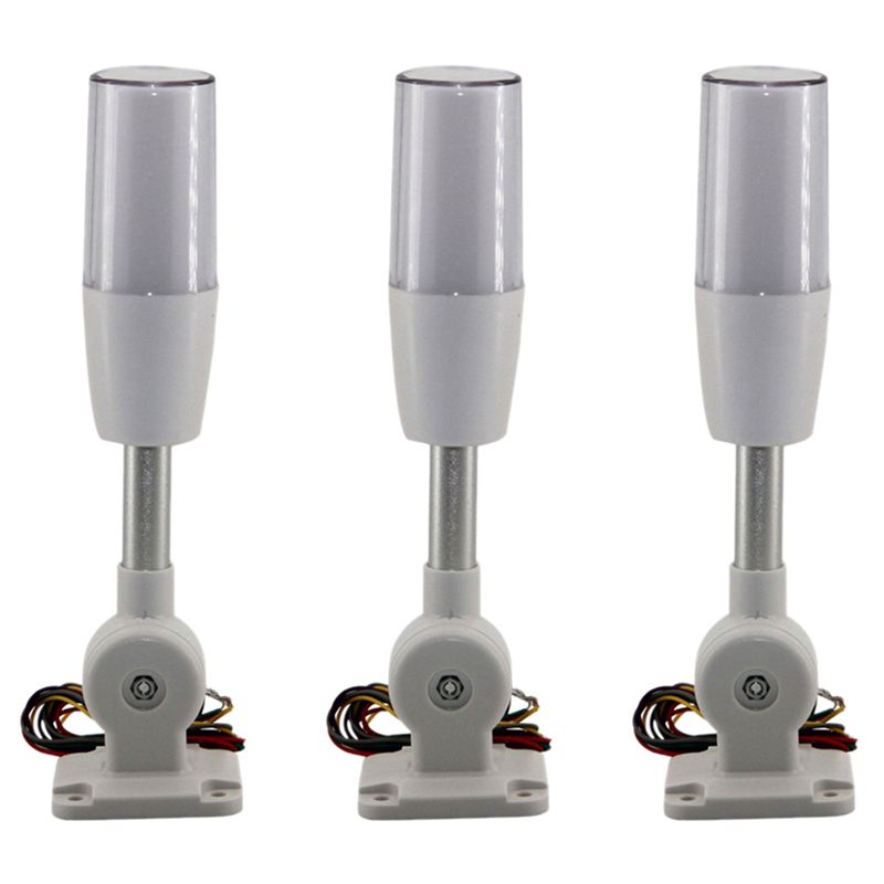 Y39A-3X トリコロール折りたたみ 24 ボルト LED 警告ランプアラーム LED 信号塔注意ライト CNC マシンインジケータ障害