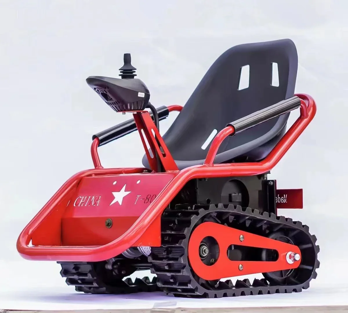 電動ミニタンクスクーターは、ダブル250ワット48v 20Ahブラシレスモータースイングカー付きクローラーチャリオットに乗って子供用2ウォーキングモードを実現