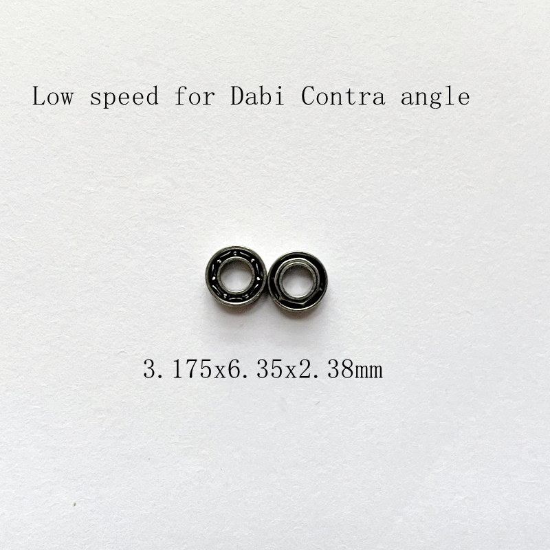 20 個低速ダビコントラアングルベアリング 3.175x6.35x2.38mm コムトラアングルダビ用