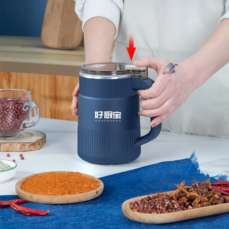 【超微粉】家庭用グラインダーコーヒー豆粒破砕ミル電気小型粉砕【米国/英国/EUプラグ】