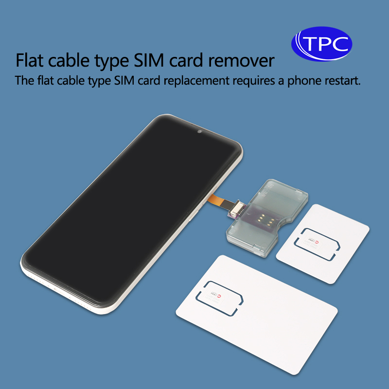 TPC 2 in 1 電話 IC カードアクティベーションツールマイクロ SIM カードコンバータカード延長アダプタナノ SIM FPC 15 センチメートルフレキシブルケーブルライン