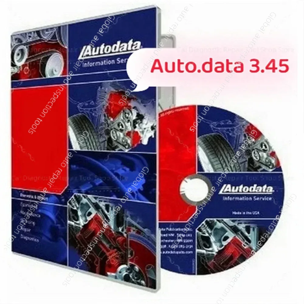 Auto Data 3.45 配線図データ (インストール ビデオ付き) auto.data 3.45 ソフトウェア バージョン 2014 年へのアップデート 自動車修復ツール データ