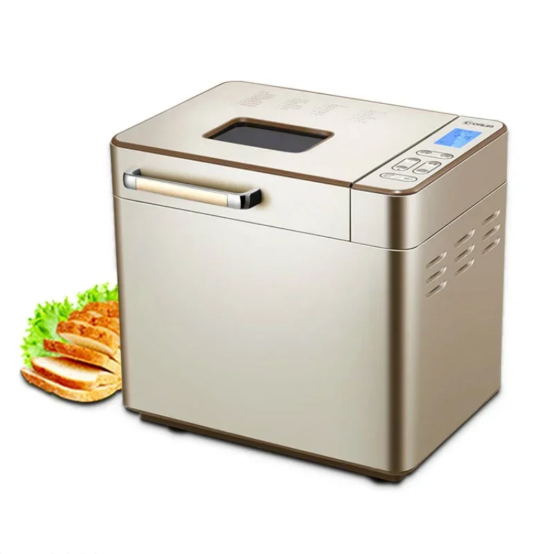 新しい家庭用自動液晶パン製造機小型多機能インテリジェント小麦粉発酵機 DL-TM018 トースター 220V 550 ワット