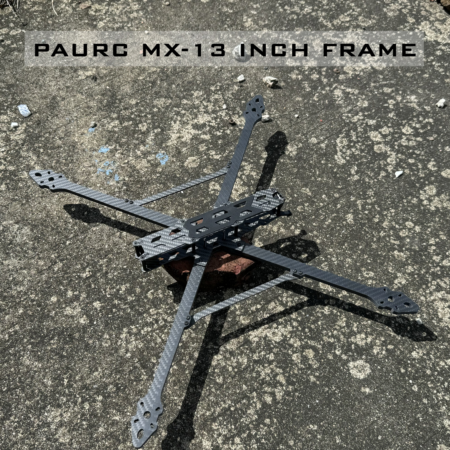 PAURC MX-13 インチ 15 インチ フレーム カーボンファイバー レーシング ロングラン FPV フレーム RC ドローン フリースタイル用