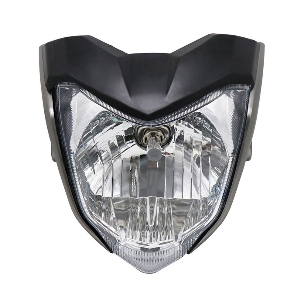 新品-オートバイヘッドライトヘッドライトランプバルブブラケットアセンブリ付き FZ16 YS150 FZER150 FZER 150 FZ 16 アンバー