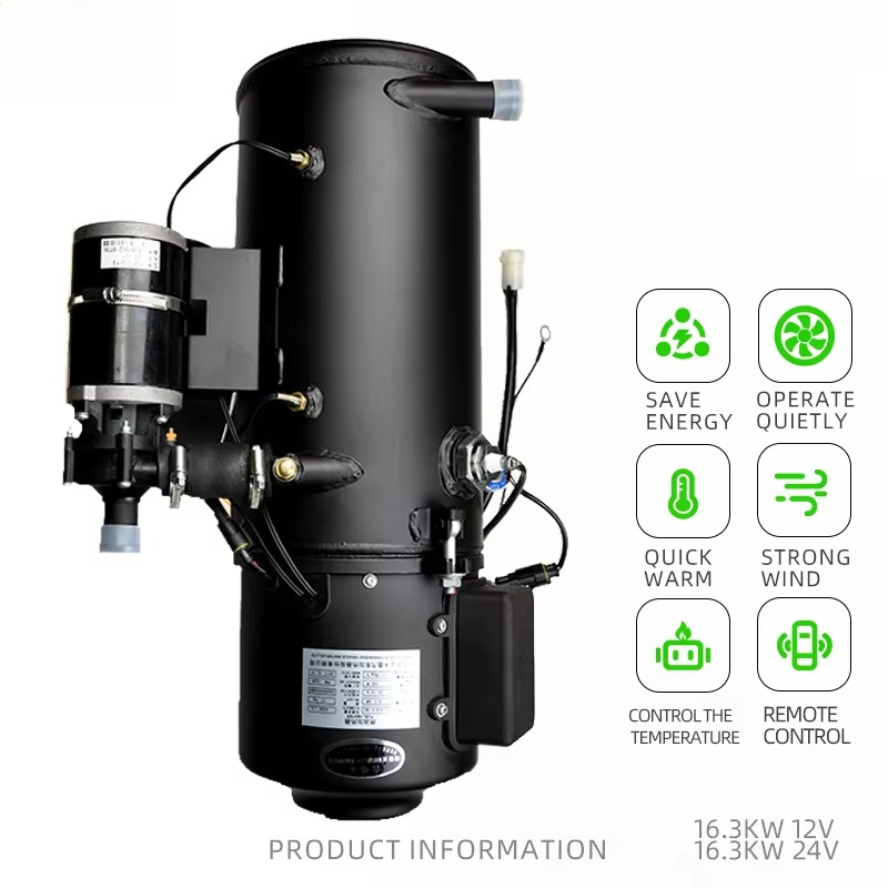 ディーゼル水パーキングヒーター 16.3KW 12V/24V トラック車 RV 用冷却剤ヒーター ISO/CE 認定