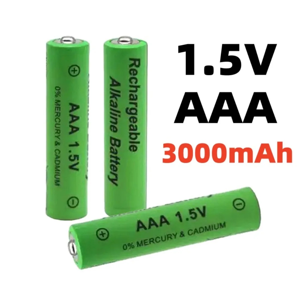1.5V AAA アルカリ電池、リモコン、マウス、コンピュータ、おもちゃの時計などの充電式電池に適しています。