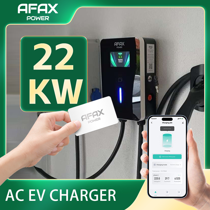 7KW/11KW/22KW Type1/GBT EV 充電器 5 メートル調整可能な電気自動車充電ステーションウォールボックス EV 車の充電器