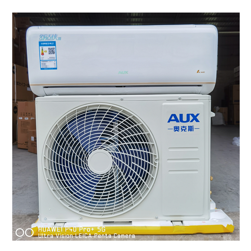 AUX エアコン分割システム 9000btu 12000btu 18000btu 24000btu 在庫供給 220V 50hz 冷却/加熱 DC インバーター R32 WIFI スマート