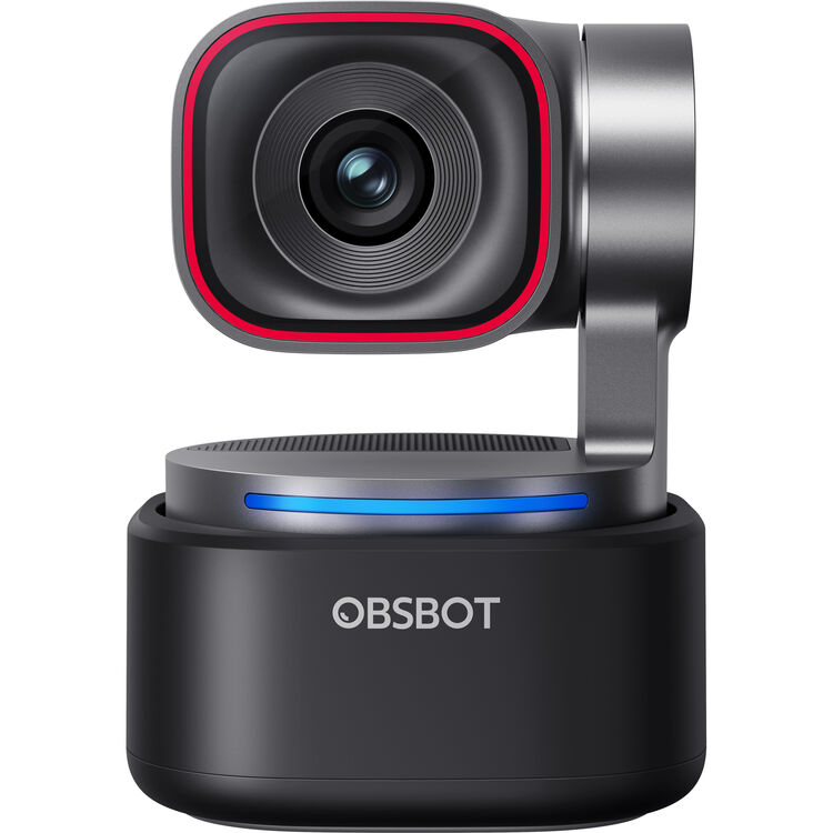 新しい OBSBOT Tiny 3 AI 搭載 PTZ 4K ウェブカメラ、4 倍ズーム付きコンパクト 4K USB PTZ ウェブカメラ