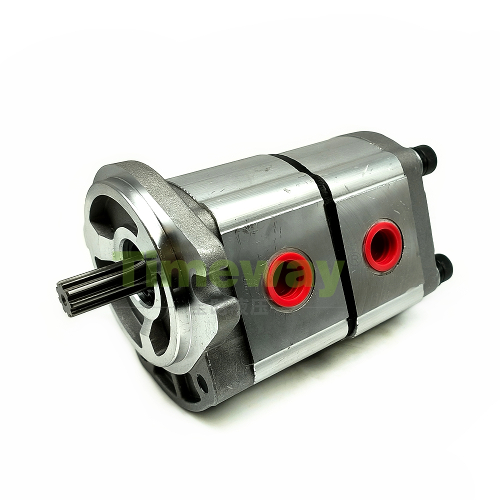 HGP ダブルポンプ 油圧ギアポンプ HGP-3AT-F12R/F3R HGP-3AT-F10R/F3R HGP-3AT-F10R/F10R 右回り 入口1ポート 出口2ポート