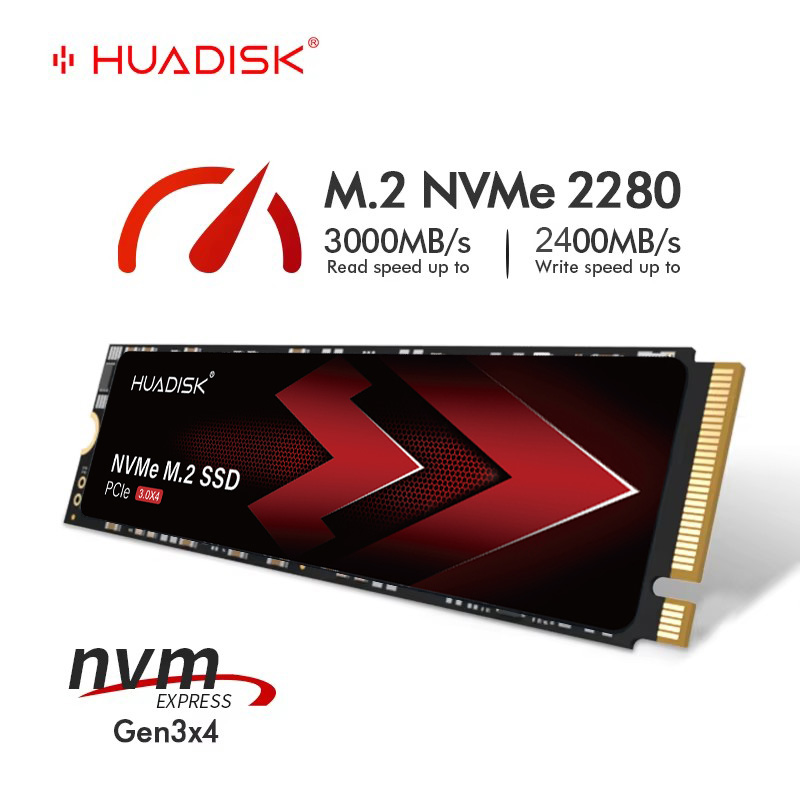 HUADISK SSD NVMe M2 1TB 512GB PCIe 3.0X4 内蔵ハードディスク 2280 SSD 256GB 128GB ソリッドステートドライブ デスクトップ PC ラップトップ用