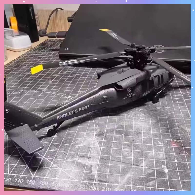 U9901 RC ヘリコプター 2.4 グラム 6 チャンネルシミュレーションブラシレスドローンオプティカルフローポジショニングワンクリック倒立ヘリコプター模型玩具