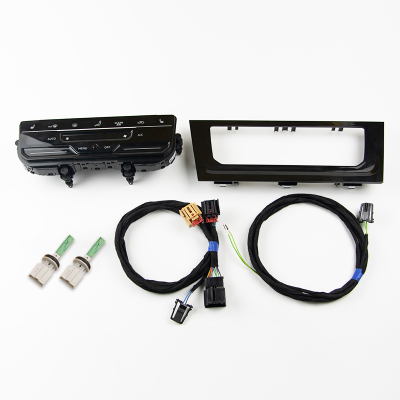 Vw ゴルフ 7 7.5 GTI R アップグレード自動 AC コンディショニングスイッチ LCD タッチスクリーンエアコンパネルデジタル気候制御