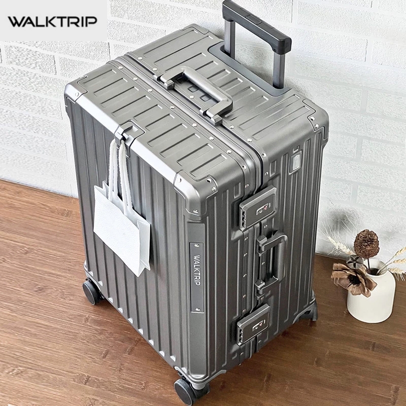 大容量スーツケースアルミフレーム TSA ロック高品質 PC 素材トロリーケース 20/24/26/28/30 インチローリング荷物