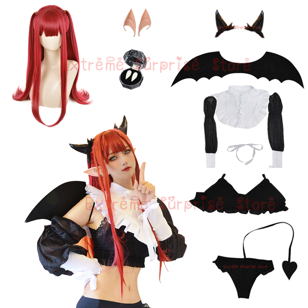 アニメ私のドレスアップダーリン北川マリン悪魔コスプレ衣装ウィッグ私のドレスアップダーリン北川マリン悪魔コスプレウィッグ