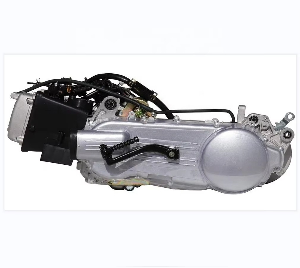 オートバイ 4 ストローク GY6 150cc ロングケースエンジン完成電気/キックスタートエンジンアセンブリスクーター ATV ゴーカート用