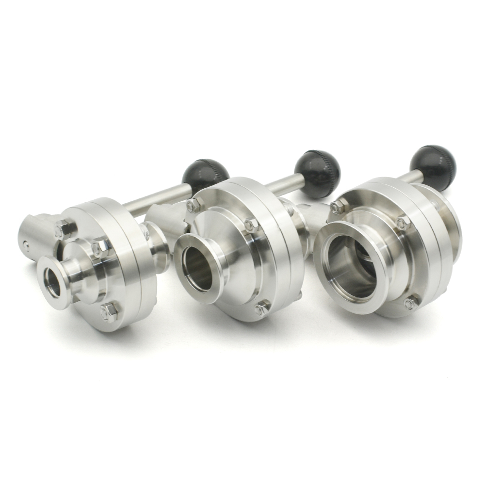 KF16、KF25、KF40、KF50用真空手動バタフライバルブ、SUS304ステンレス鋼製ストップコントロールバルブ（自作）
