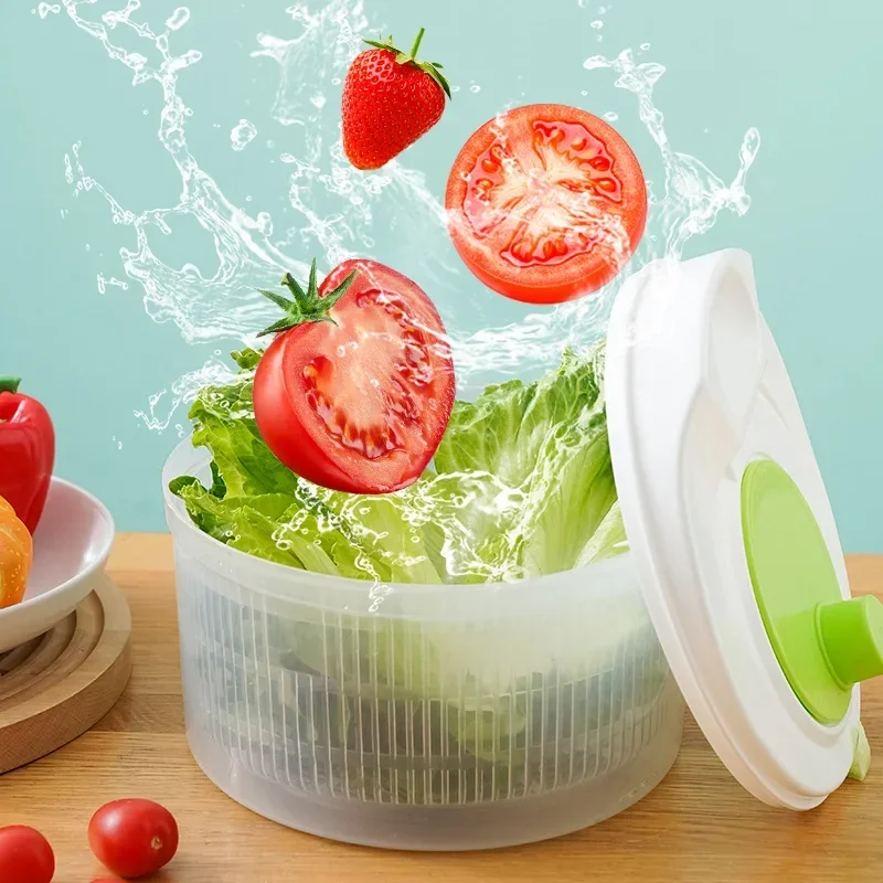 葉物野菜用サラダスピナー、レタス洗浄機