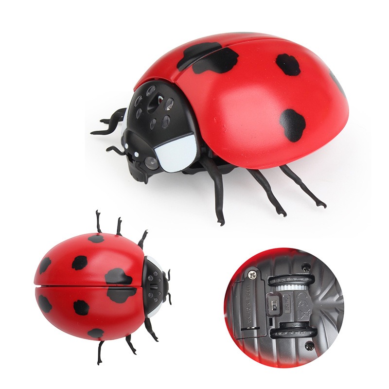 RC カニフライモデルロボット昆虫トリック電子動物ペットいたずらおもちゃリモートコントロールマウス子供大人のギフト