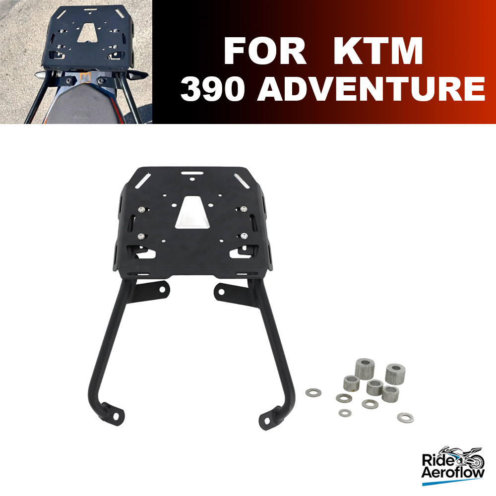 KTM 390 アドベンチャー 2019-2024 オートバイリア荷物ラックリアトランクブラケット KTM 390 ADV 2019 2020 2021 2022 2023 2024