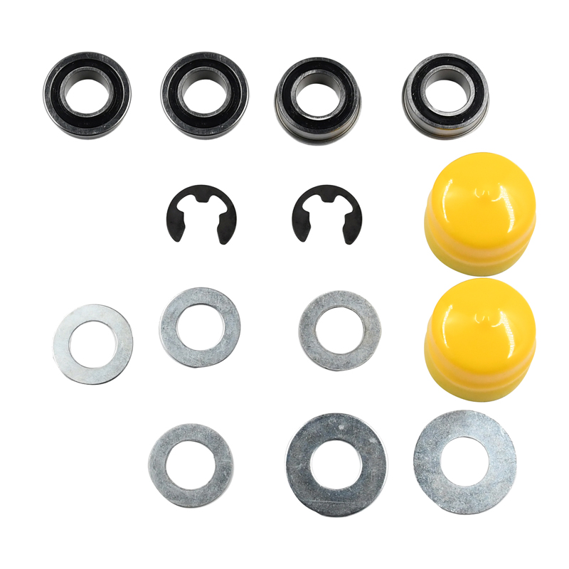 Wheel Spindle Bearing Kit AM127304 AM118315 Compatible with John Deere Lawn Tractors G100 G110 GX70 GX75 GX85 GX95 GX255 GT242