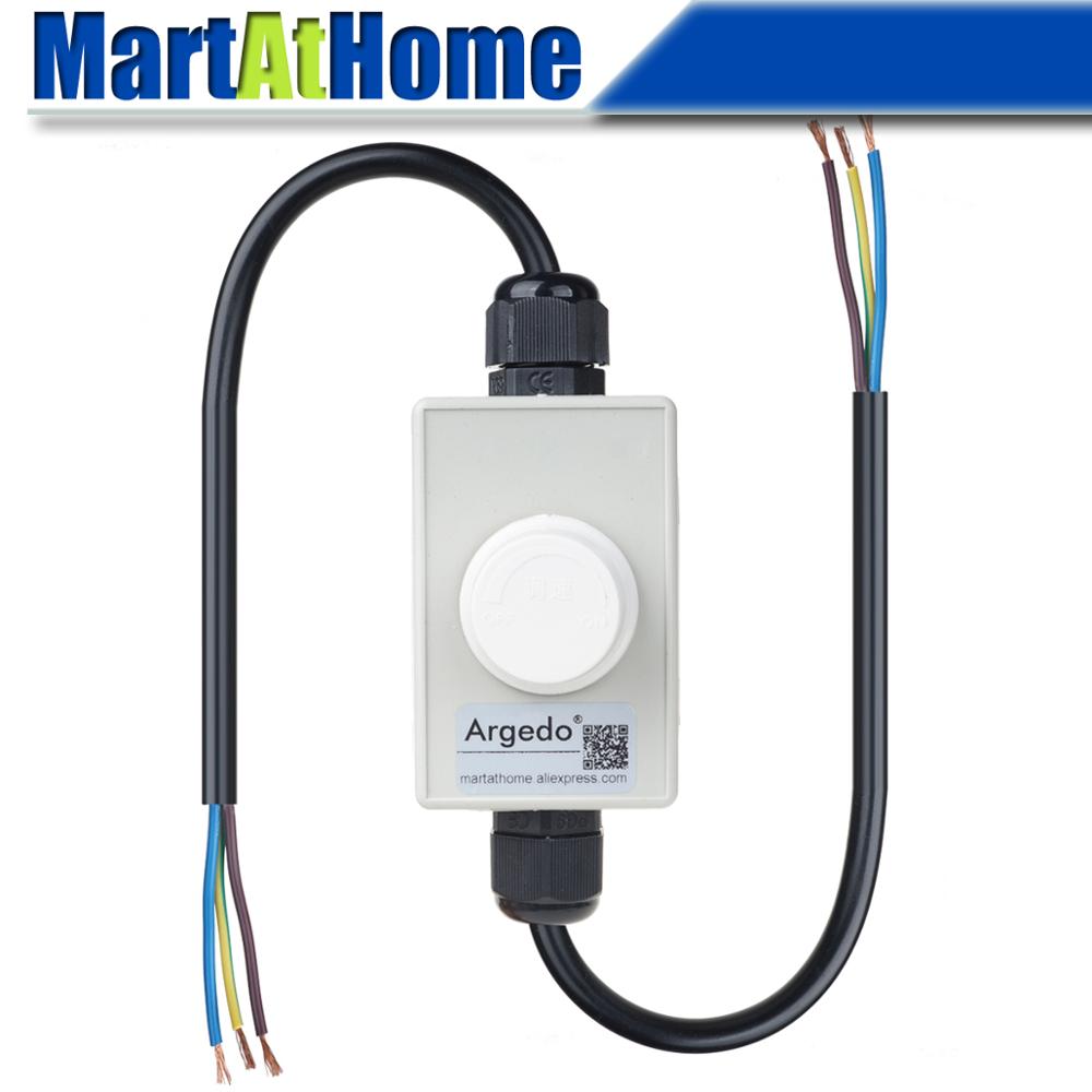 AC 220V 単相固体速度レギュレータ コントローラ 0 ～ 160W 単相振動モータ用