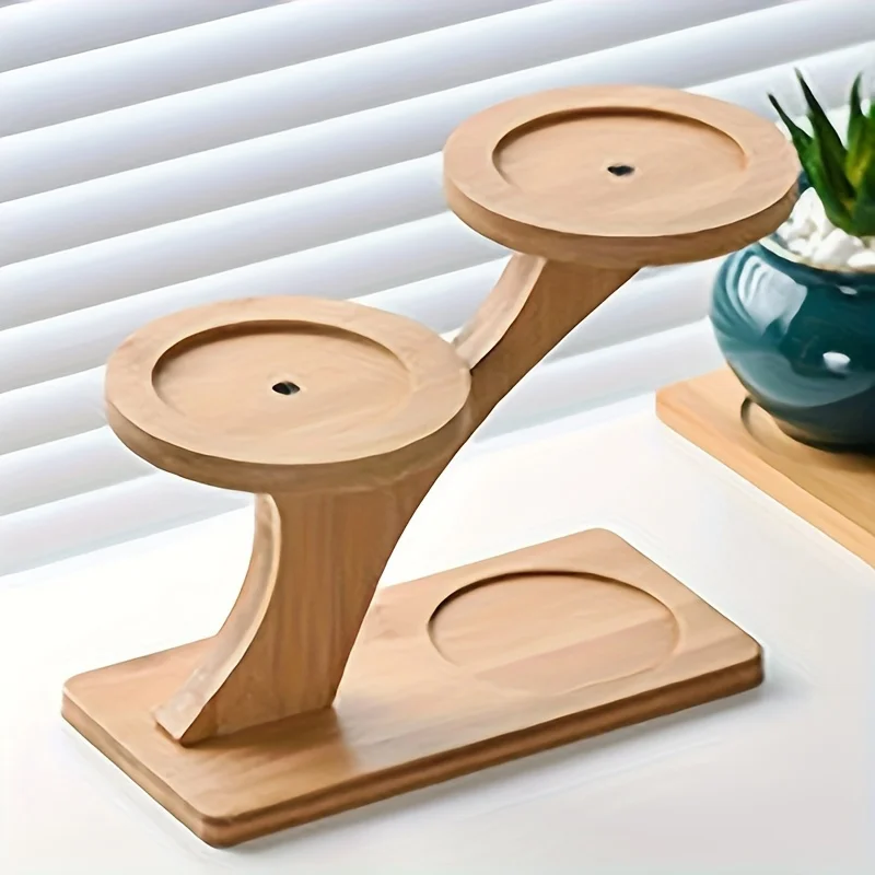 多機能竹製植物スタンド、自宅/オフィス/バルコニーの装飾、庭愛好家への完璧なギフト、多肉植物を収納