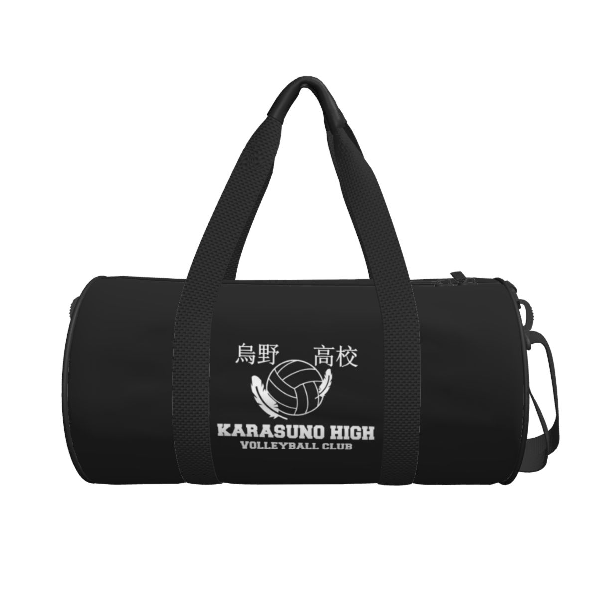 ハイキュー Karasuno フライハイマンガアニメカラス大型ダッフルジムバッグ多機能ダッフルトラベルバッグハンドバッグフィットネスバッグ