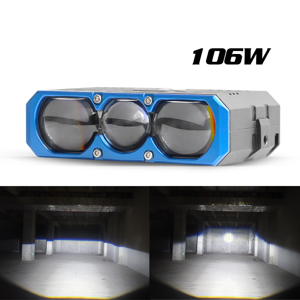 3 直接 12V 24V LED ワークライトスポットライト 6000K ハイパワーグリルバンパーライト車オートバイオフロードトラック 4x4 SUV ATV