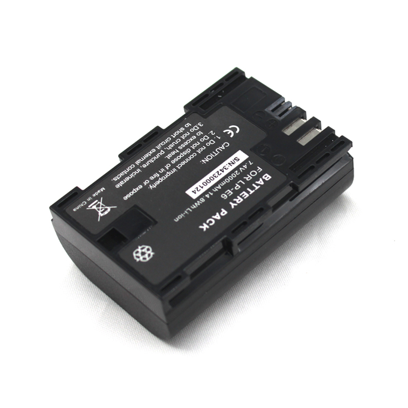 7.4V 2000mAh リチウムイオンバッテリー LP-E6 SINO T300SE T3000 T300PLUS GPS 用