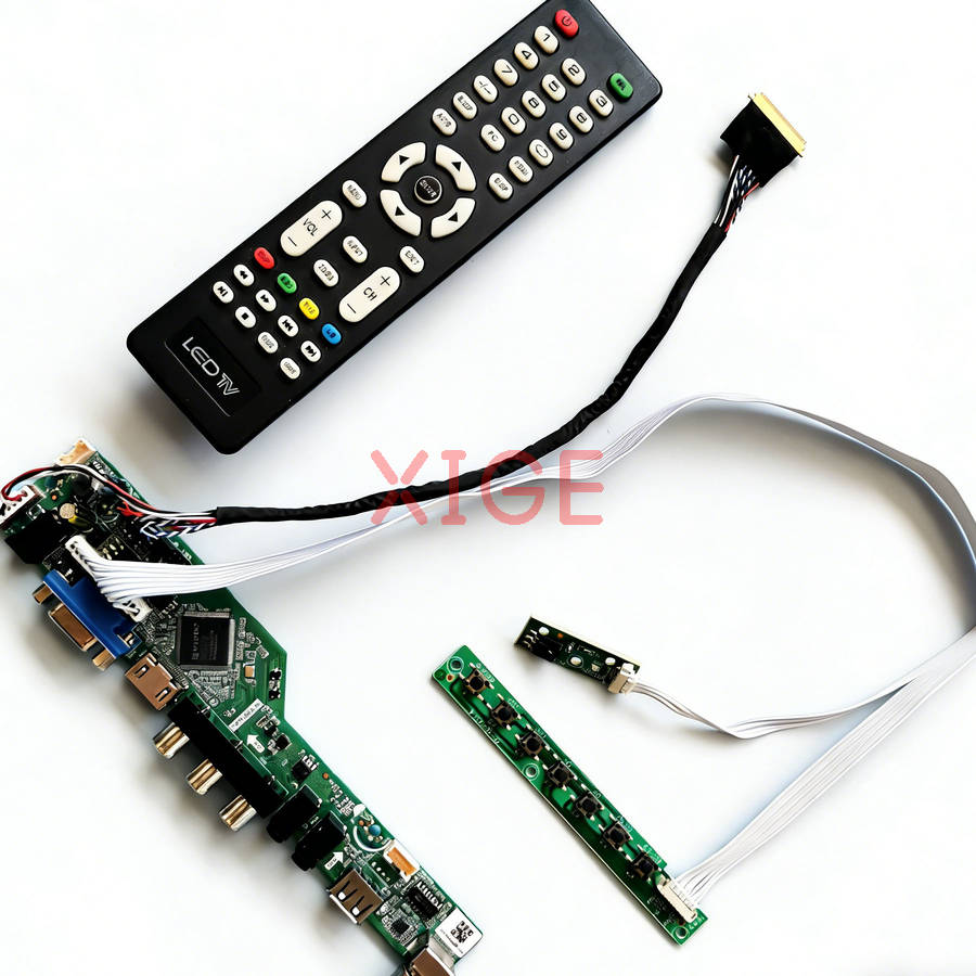 LP173WD1 用 N173FGE CLAA173UA01A B173RW01 コントローラボードキット DIY USB AV VGA HDMI 1600*900 ラップトップディスプレイ 1600x900 LVDS-40 ピン