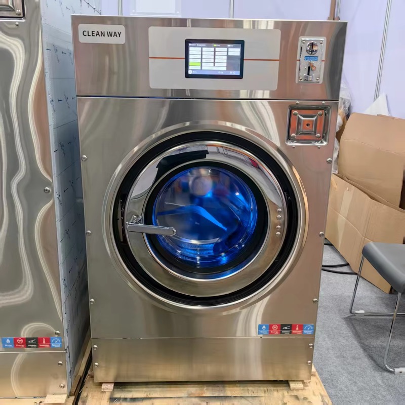 カスタム商業ランドリー機器自動洗濯機抽出ハードマウントコイン式洗濯機用コインランドリー
