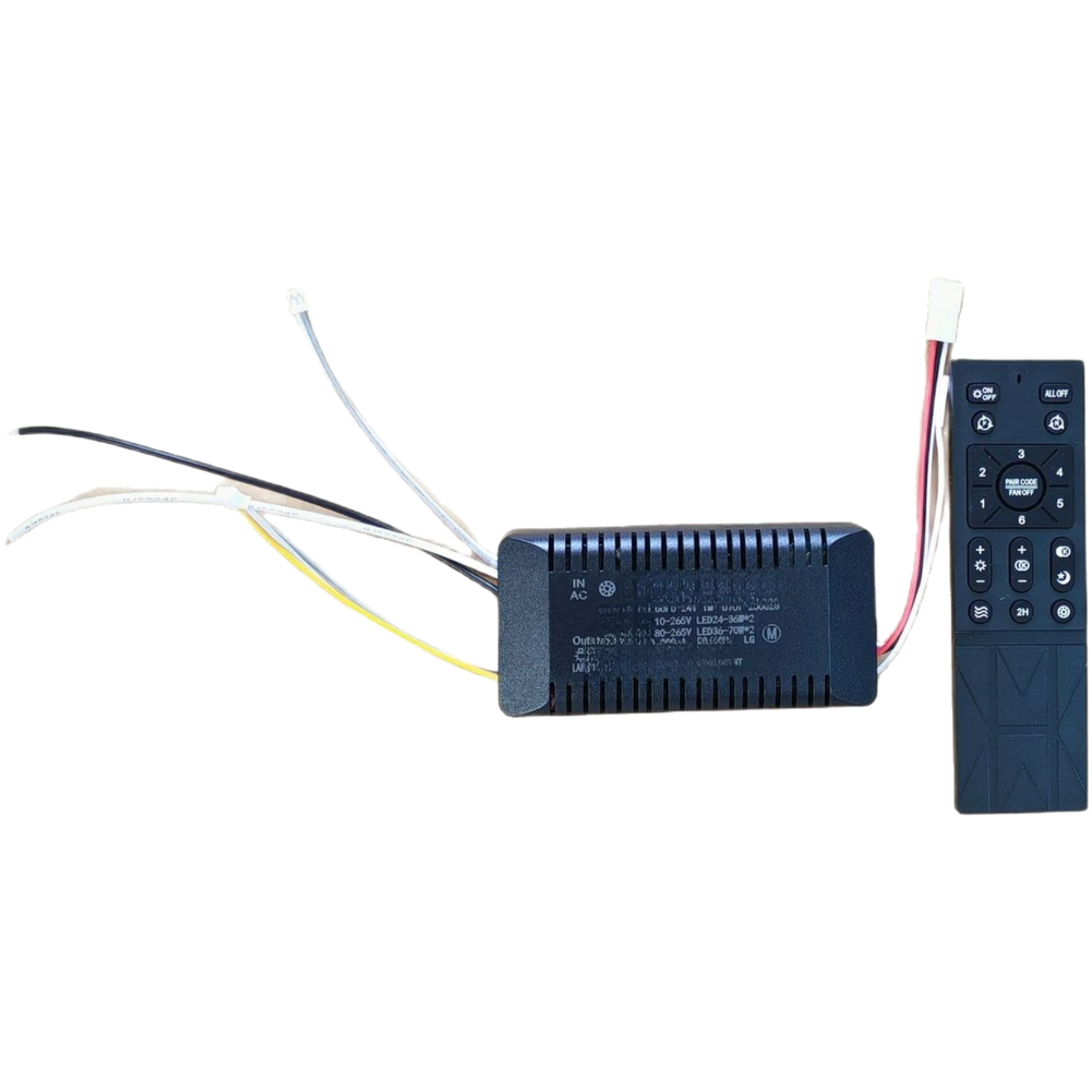 シーリングファンライトリモコン受信機キットブラシレス DC モーター AC 110V-265V コントローラドライバアクセサリーエアガイド付き