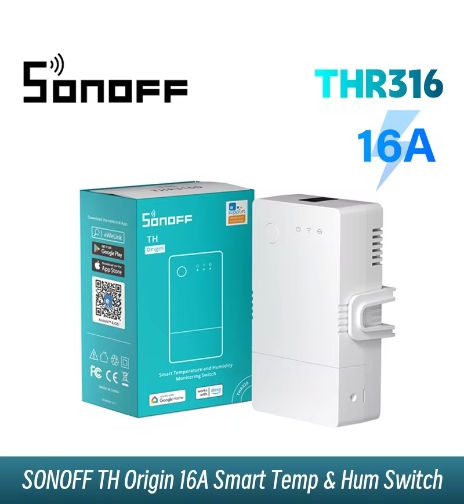 SONOFF TH Origi THR316 16A Wifi スマート スイッチ温度