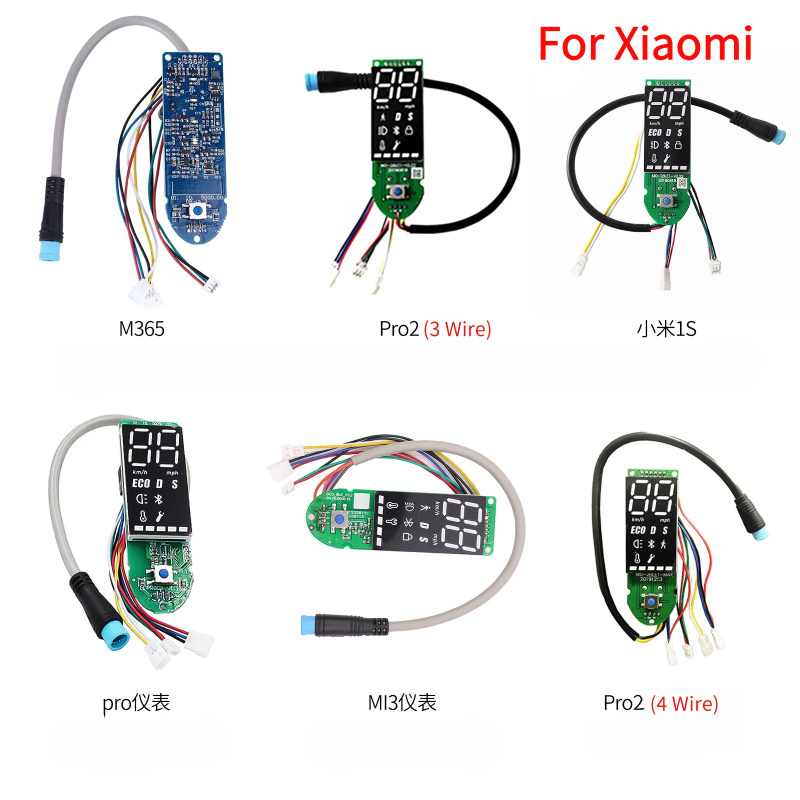 Bluetooth ダッシュボードシャオ mi M365 プロ 1S プロ 2 Mi 3 キックスクーター電動スクーターディスプレイダッシュボード BT ​​回路基板部品