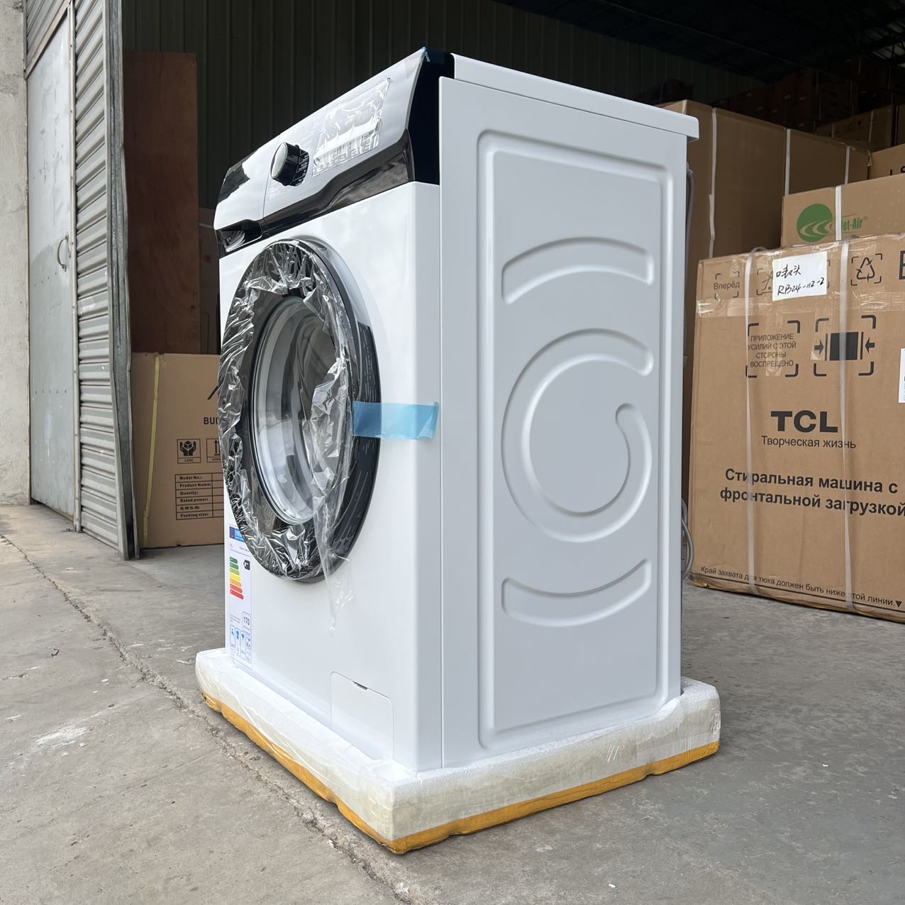 TCL 洗濯機フロントローダー 8KG 洗濯のみおよび 9KG 洗濯および乾燥インバーター 1400RPM サポートドラム洗浄/洗濯物の追加 220v 50